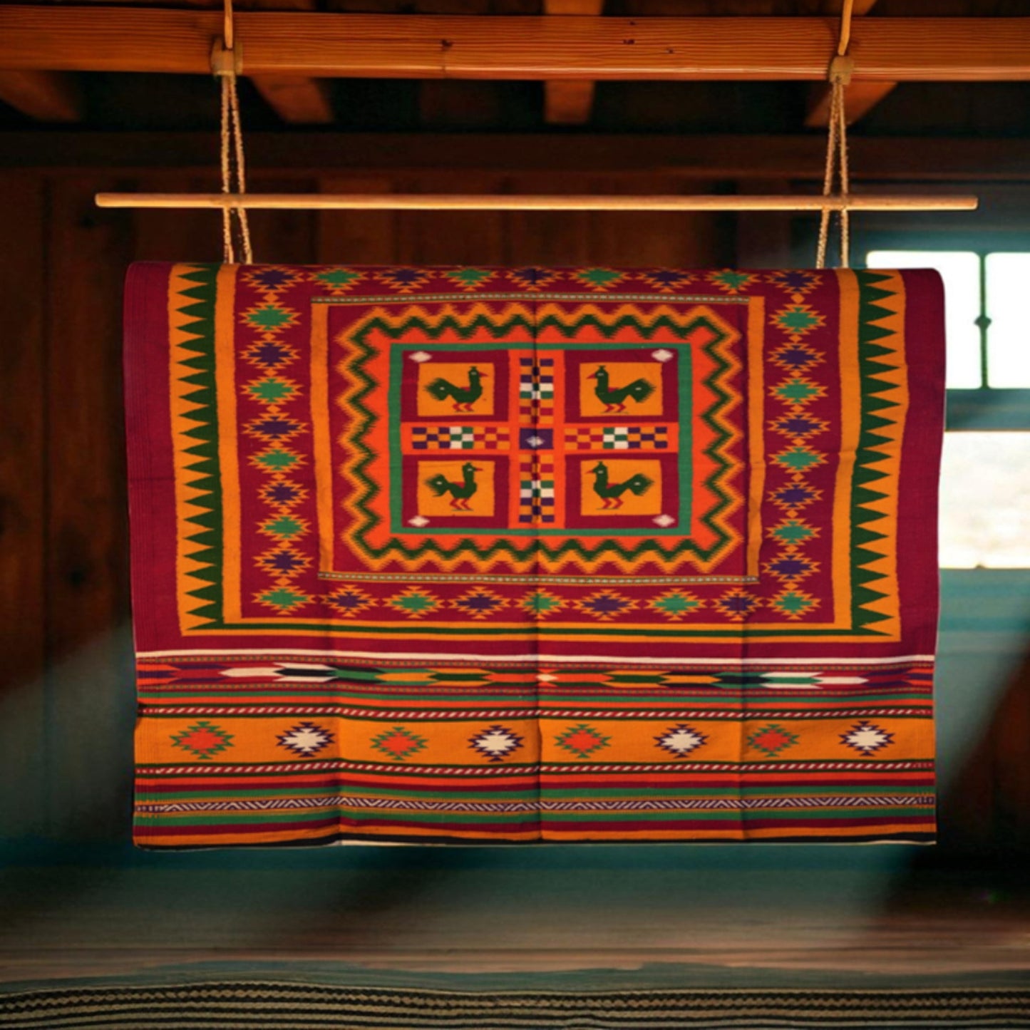 4 Peacock Gadi Carpets