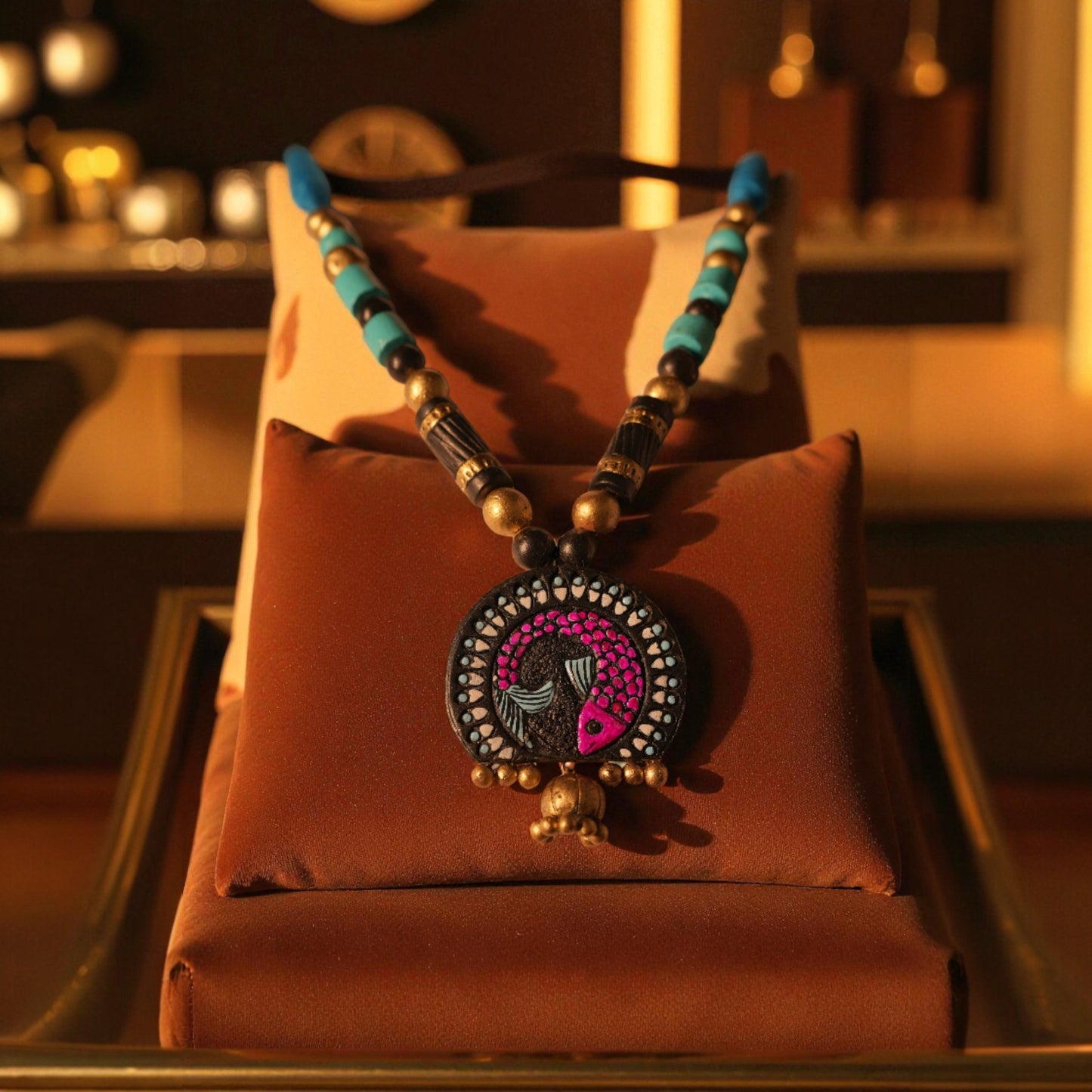 Fish design Terracotta Jewellery