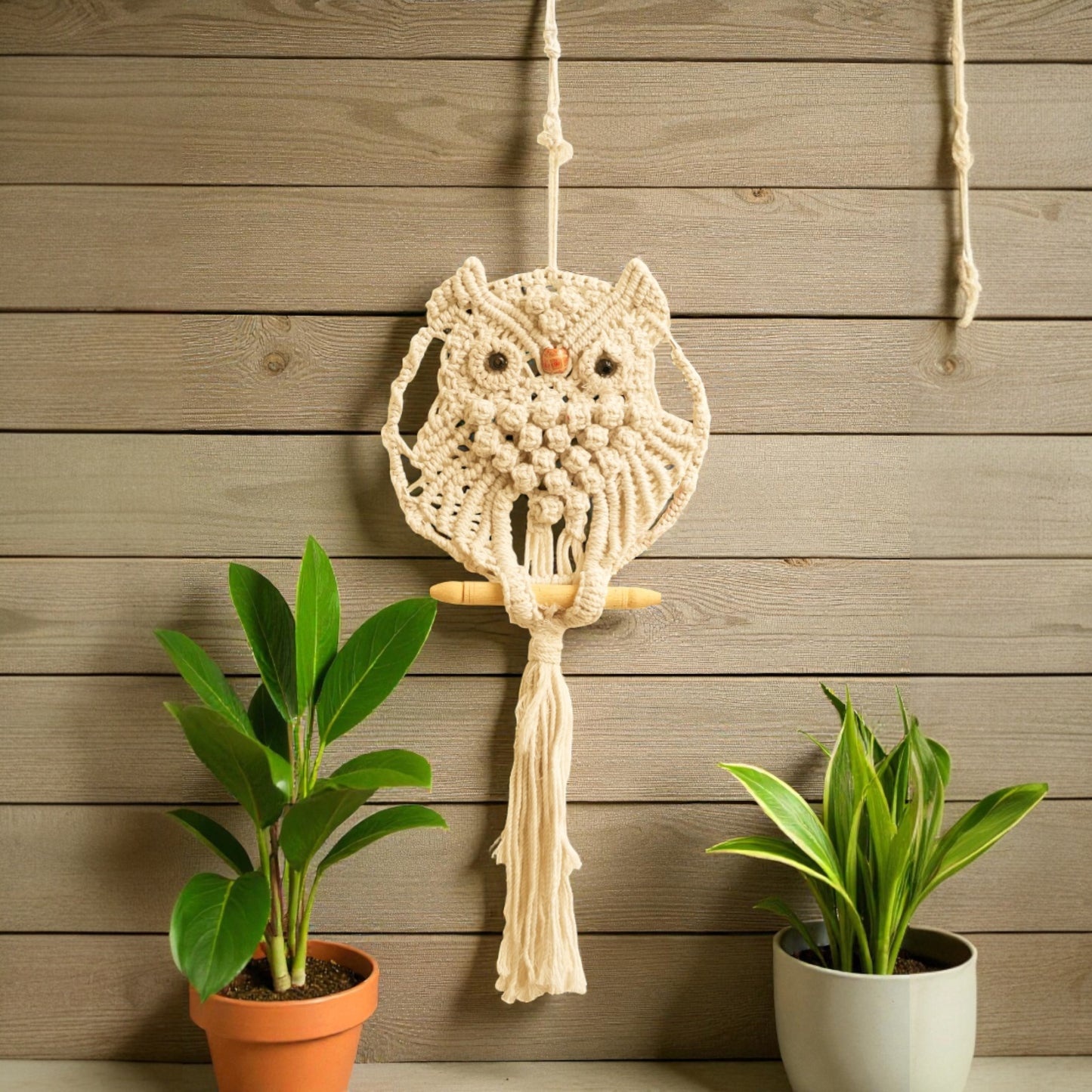 Owl Wall hanging (Set of 2pc)