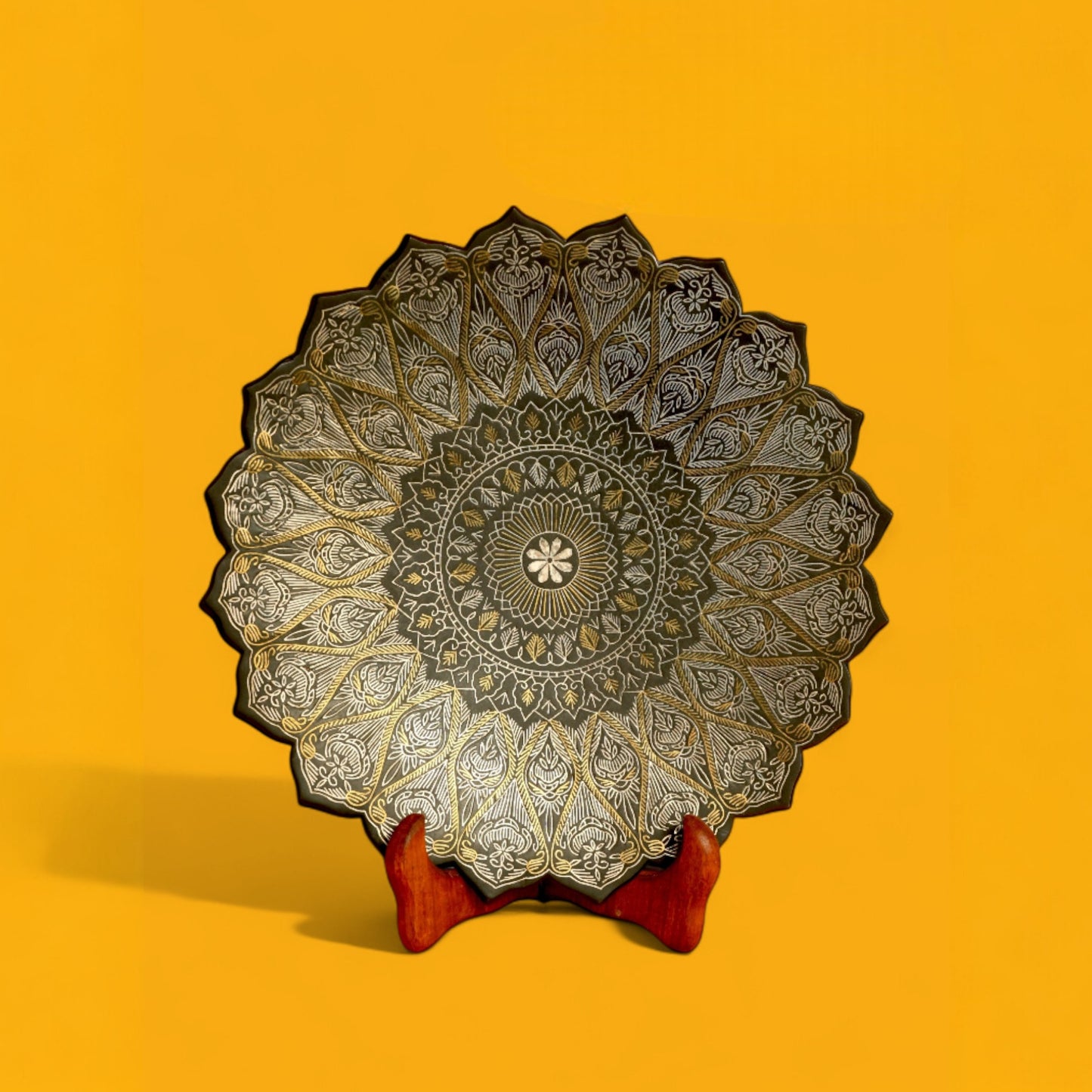Plate Kangoora Bidari Art