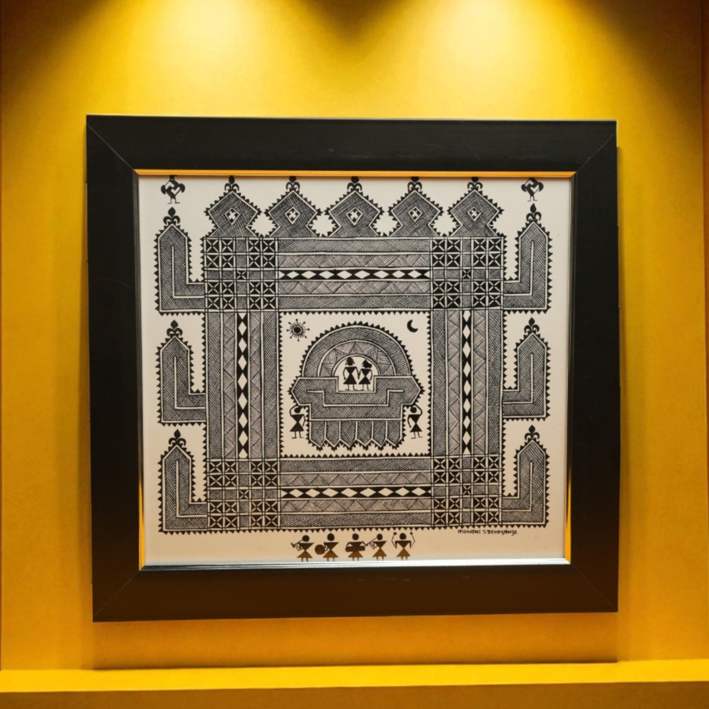 Pancha Kumbha Maduve Chittara Art