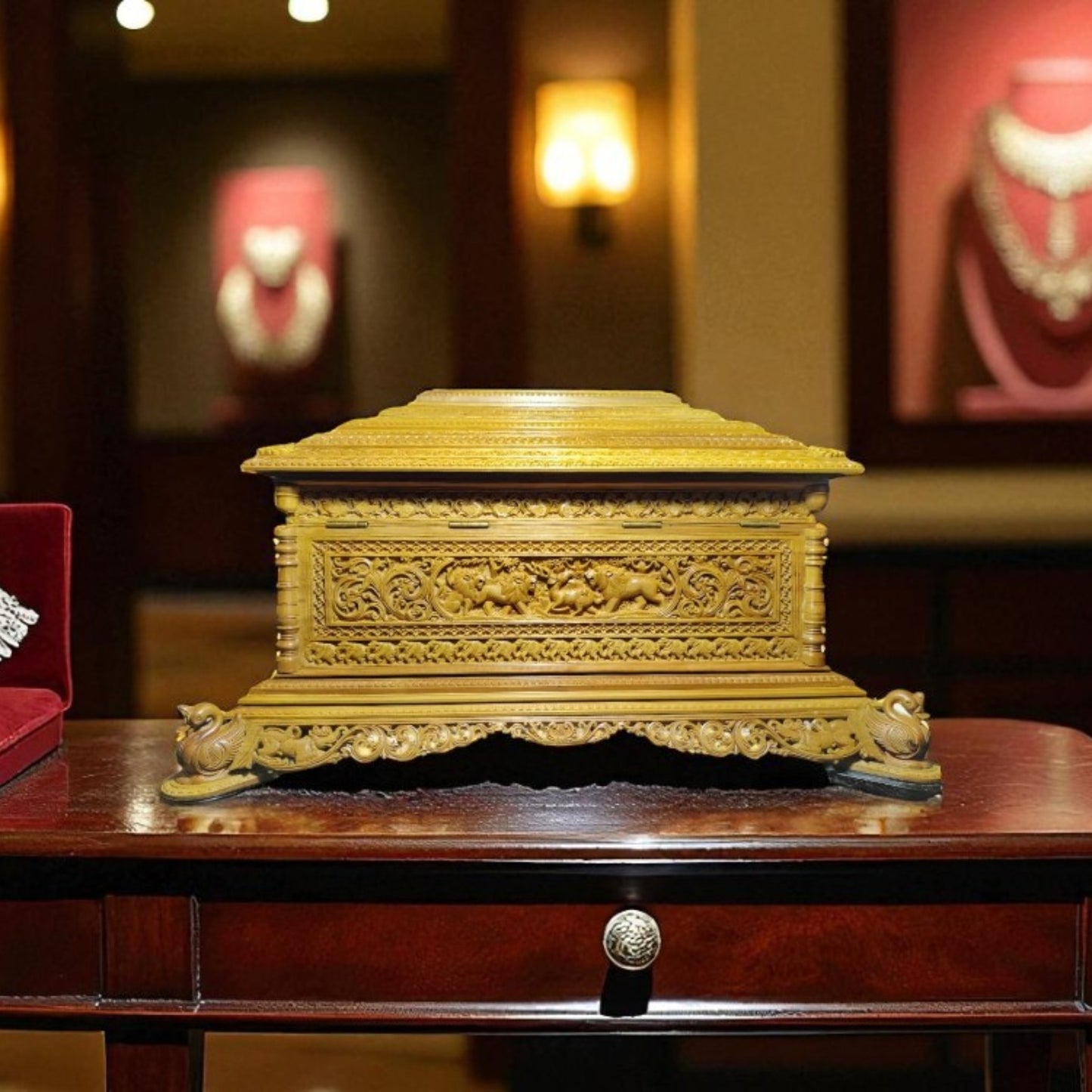 Jewelry box- Sandal Wood