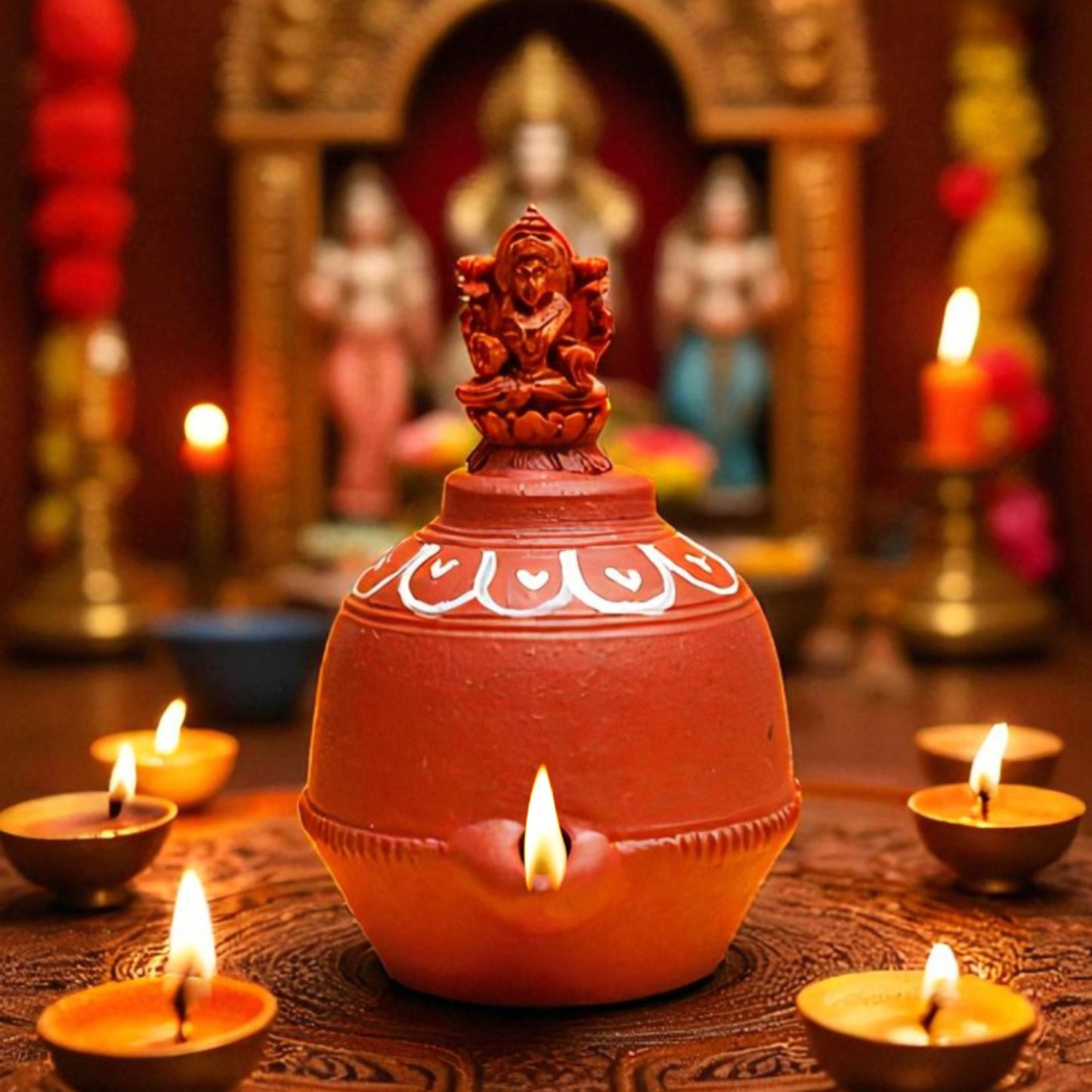 Lakshmi Magic Lamp (Set of 3pc)