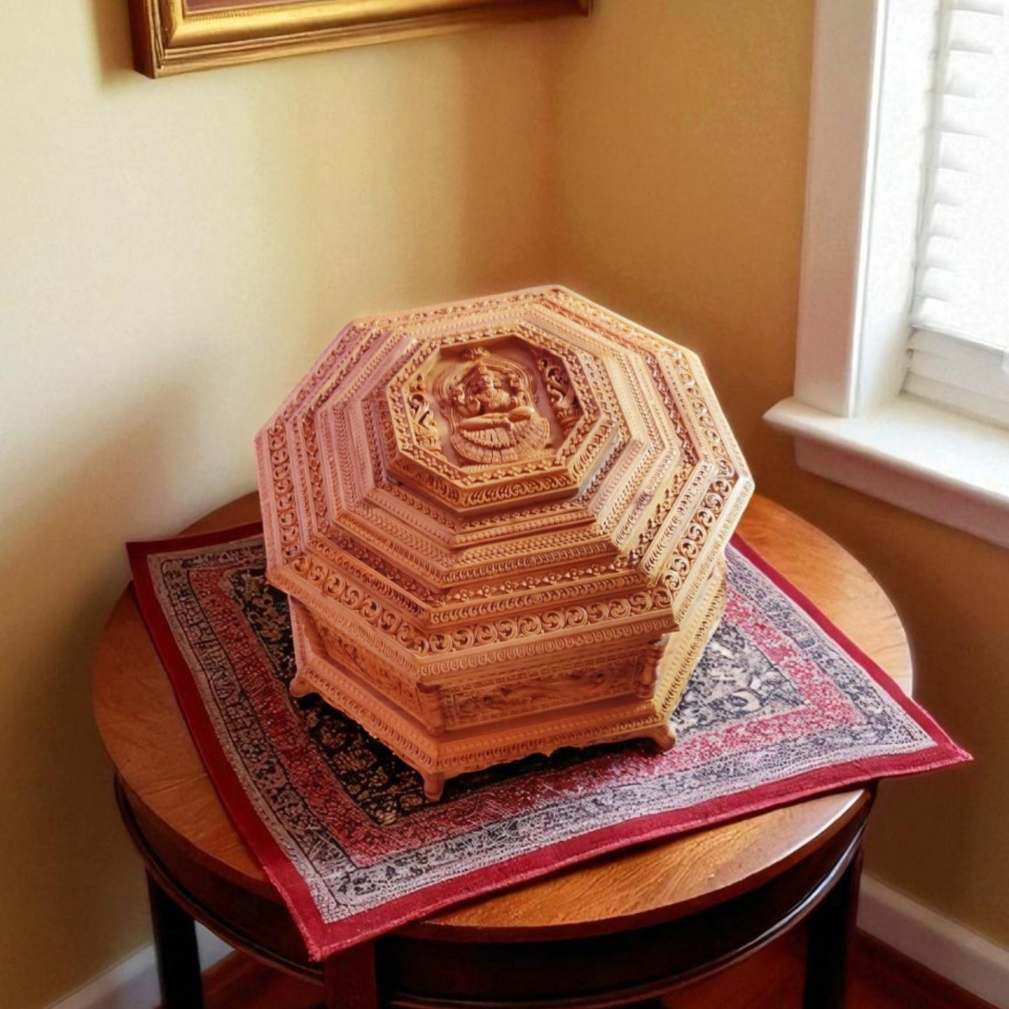 Shivaniwood- Lakshmi Jewellery box