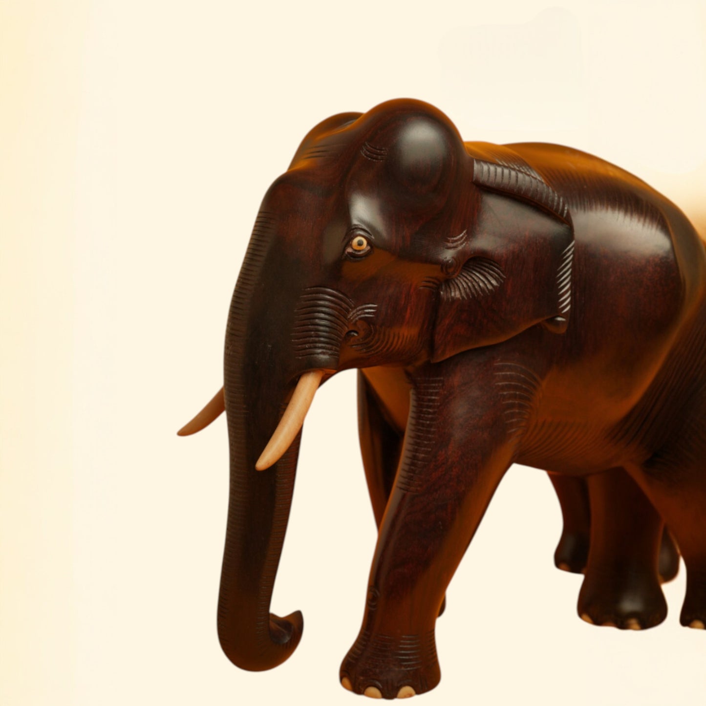 Red sandalwood- Elephant idol