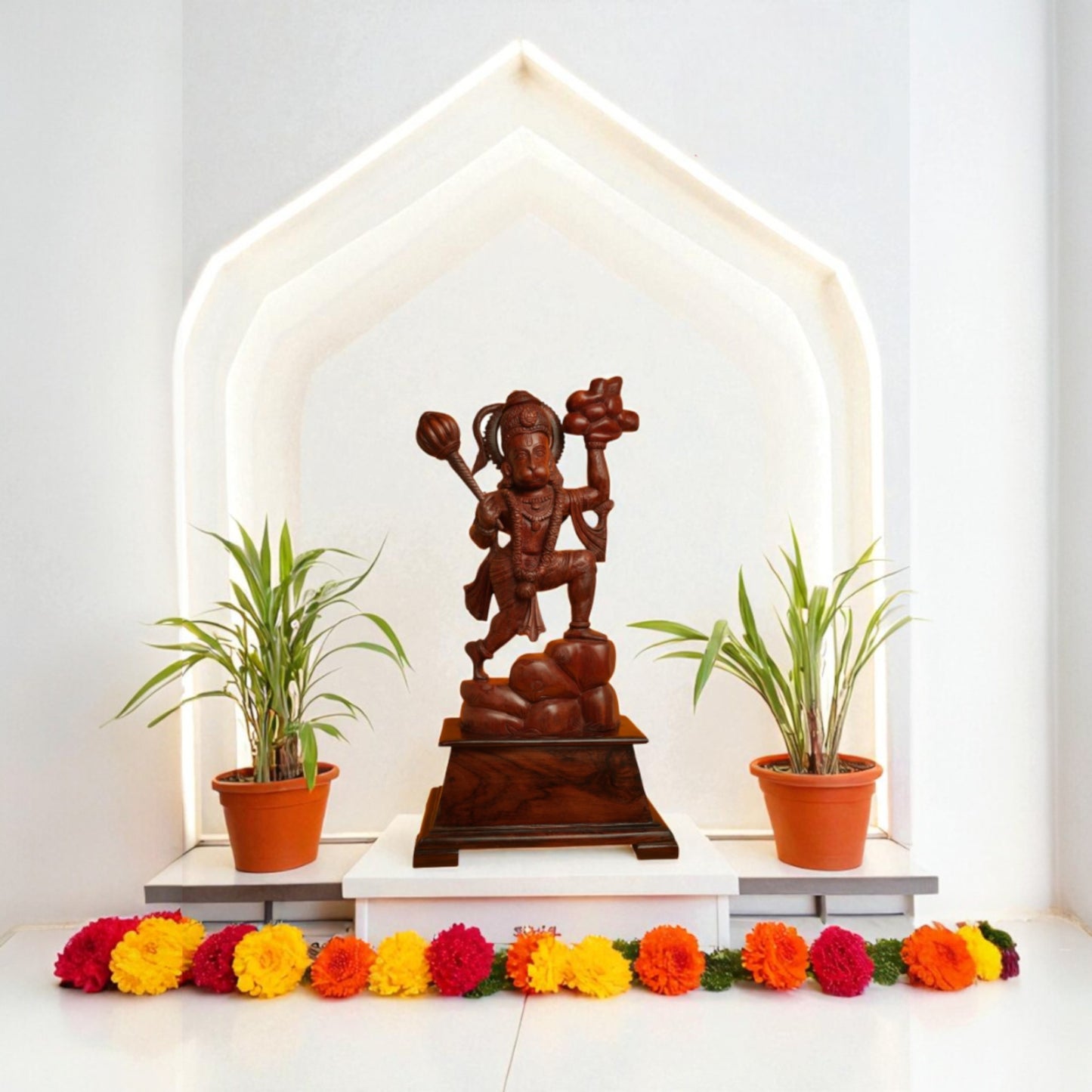 Red SandalWood - Anjaneya Idol