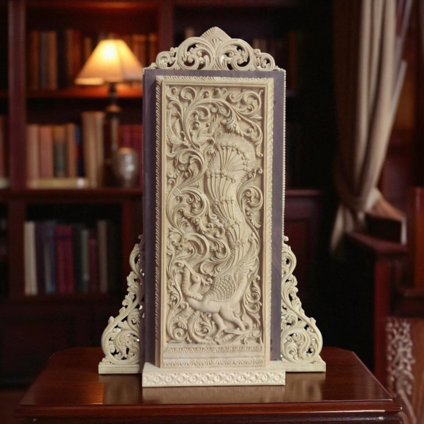 Peacock Frame-Shivani wood