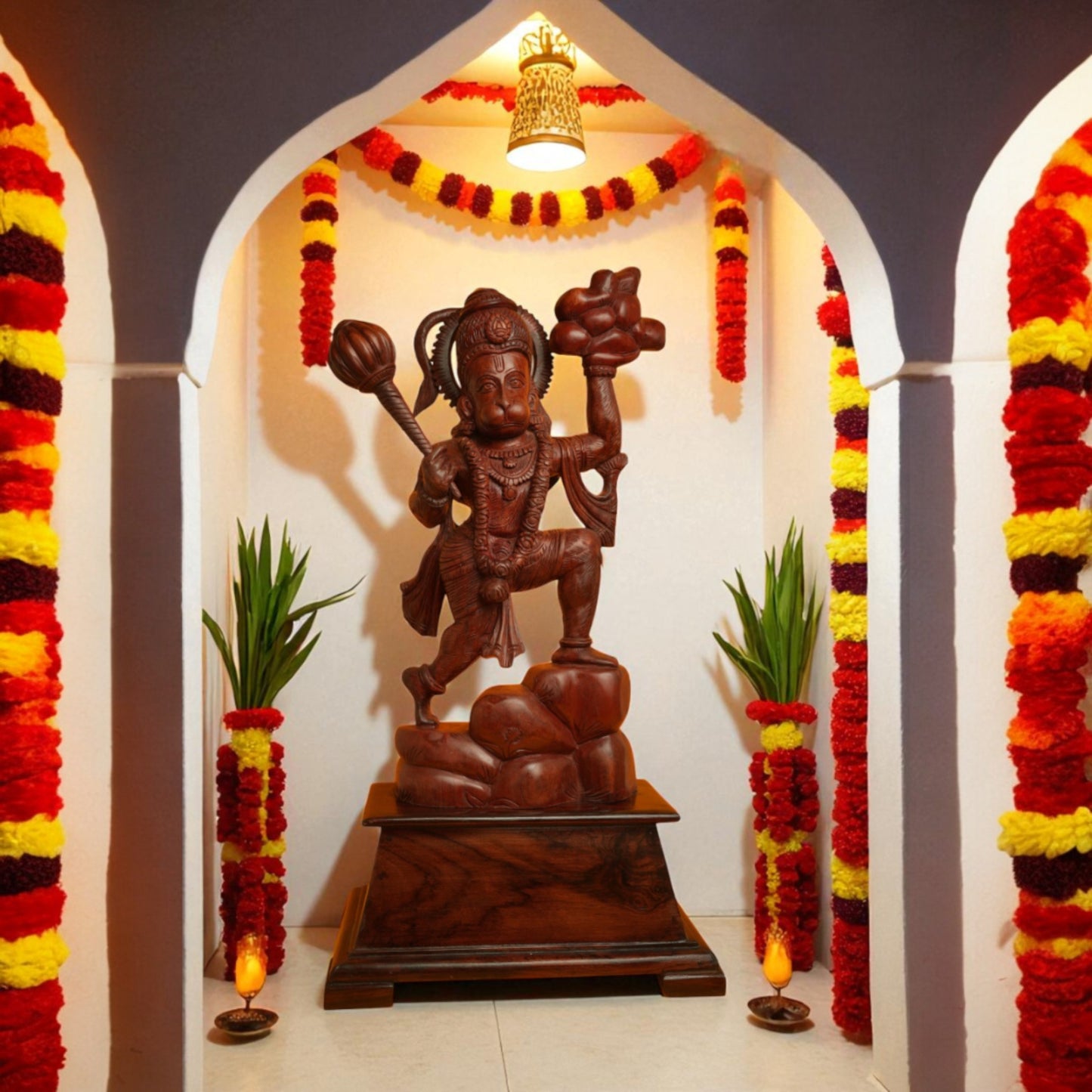 Red SandalWood - Anjaneya Idol