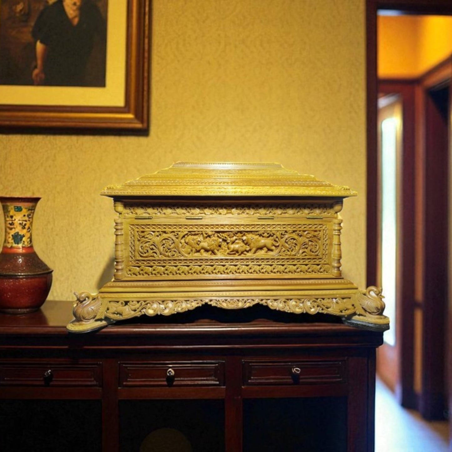 Jewelry box- Sandal Wood