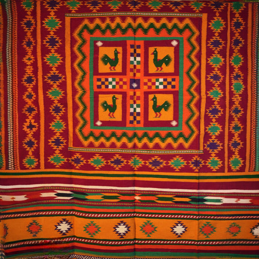 4 Peacock Gadi Carpets