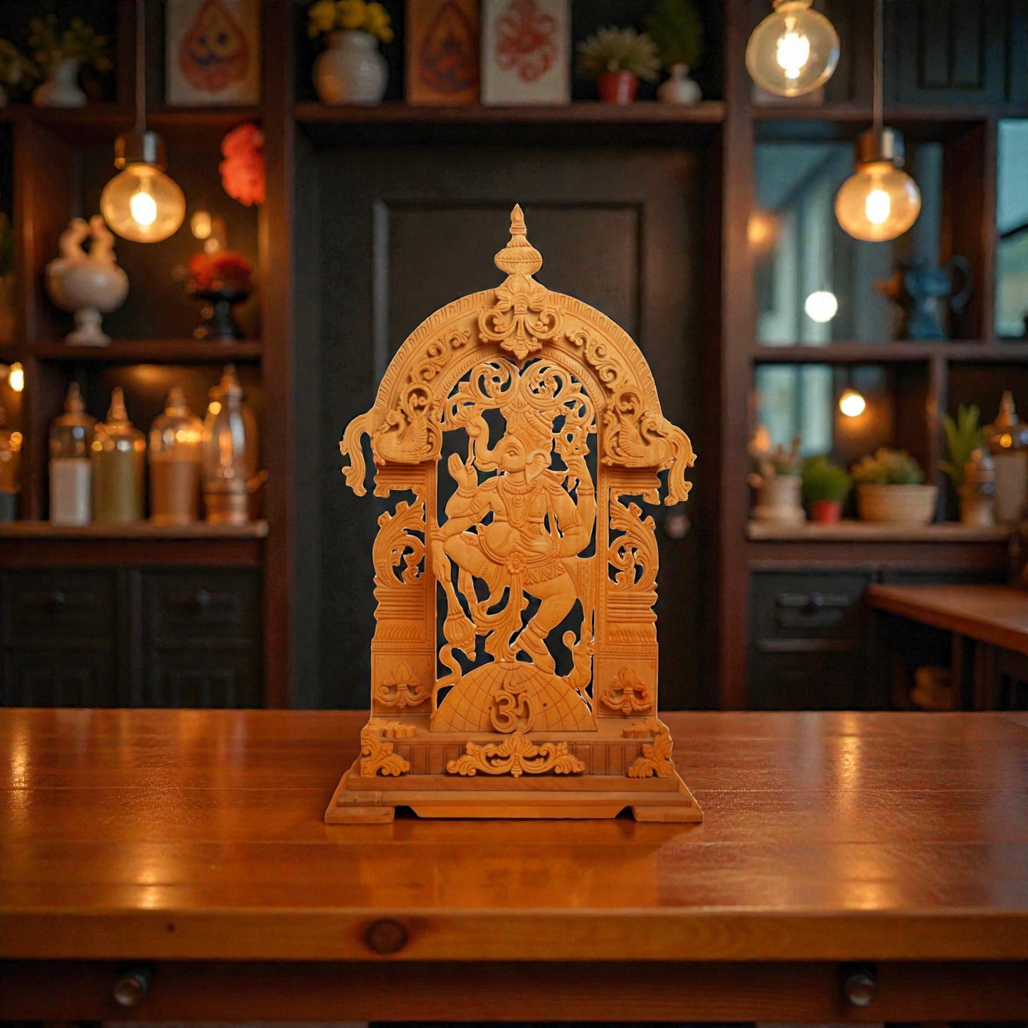 Shivani wood Ganapathi Wood Frame