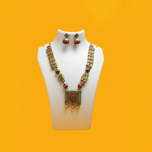 Green Terracotta Jewellery