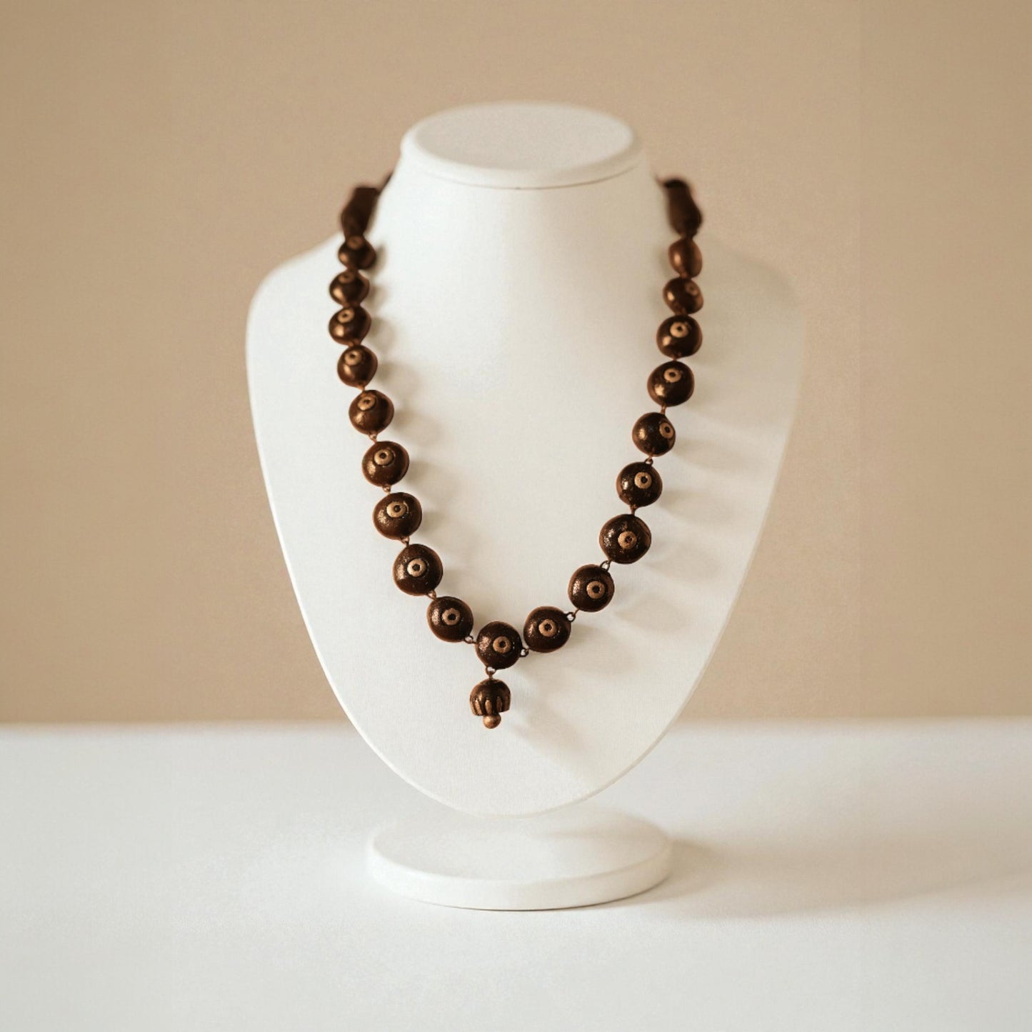 Black Terracotta Necklace