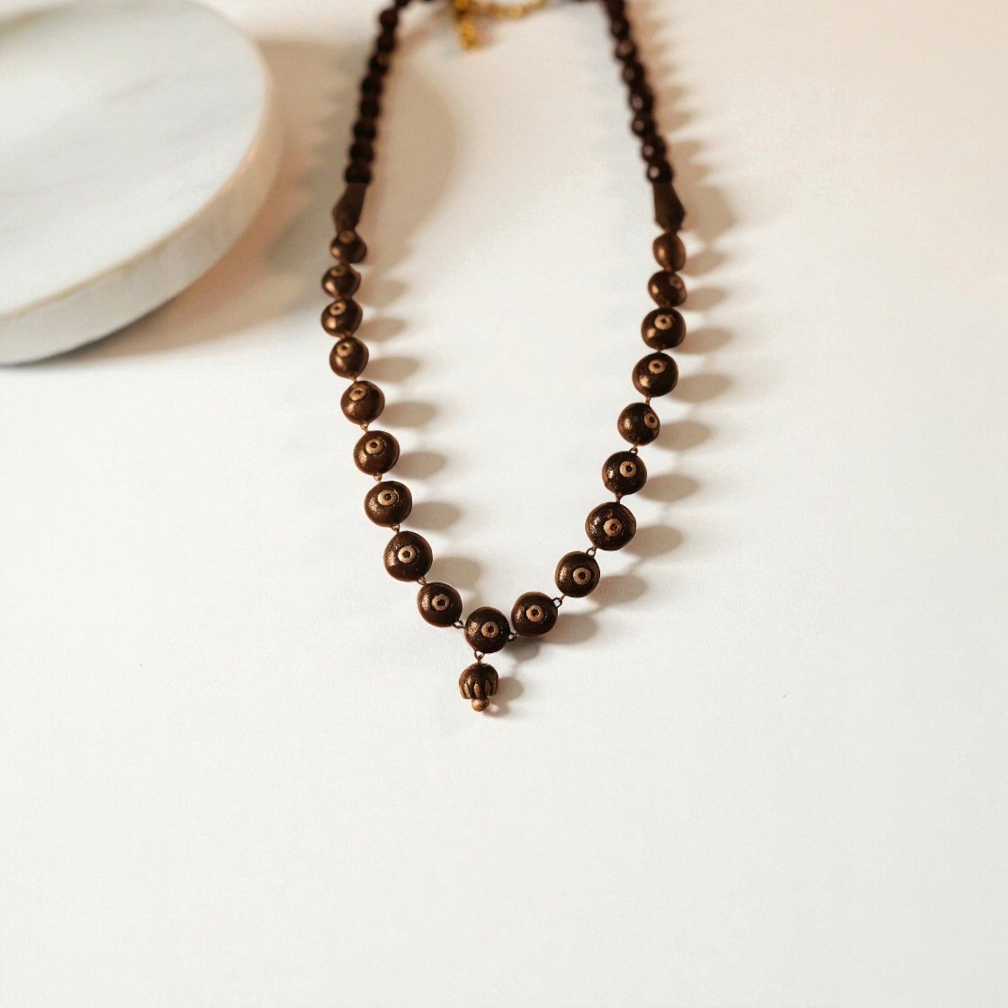 Black Terracotta Necklace