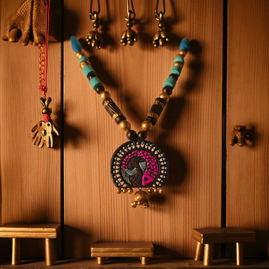 Fish design Terracotta Jewellery