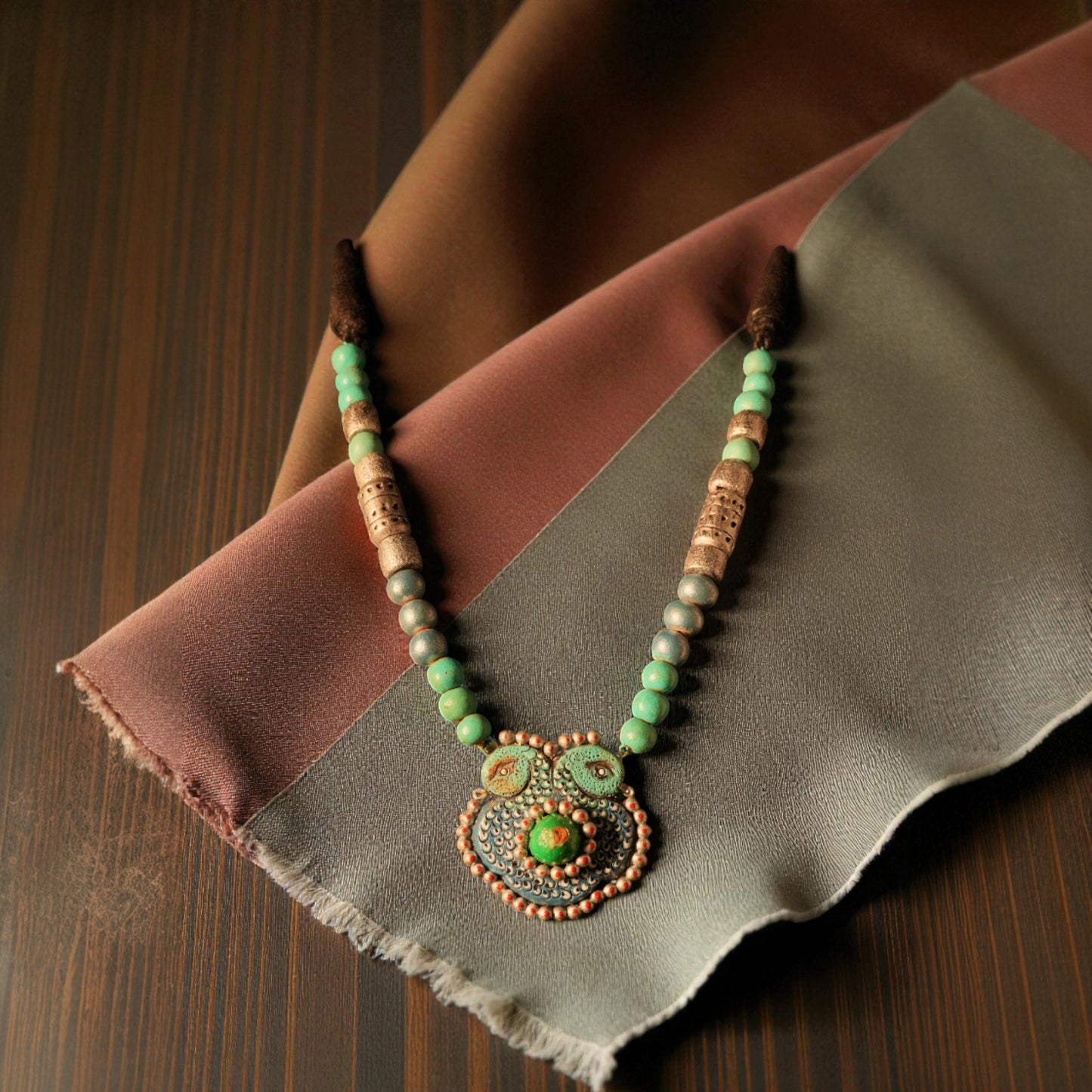 Green Terracotta jewellery
