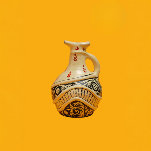 Jar shape table  decor