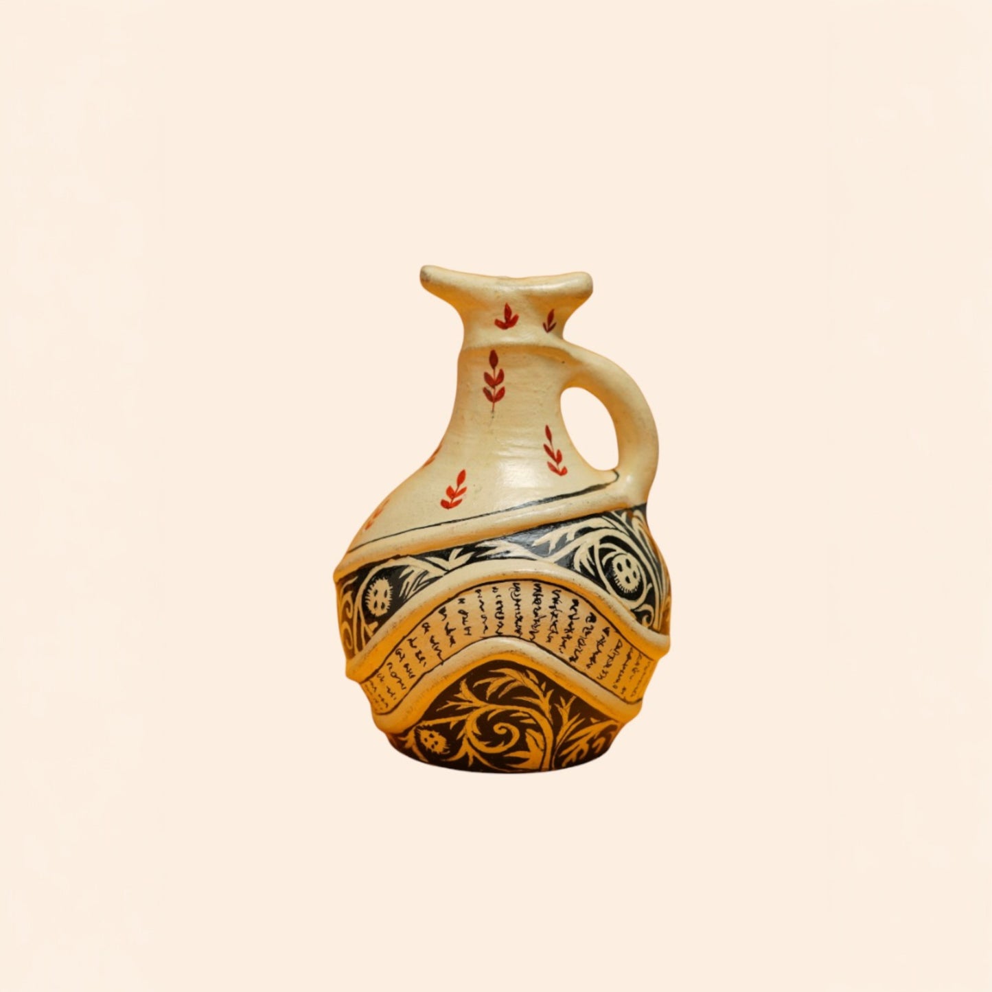 Jar shape table  decor