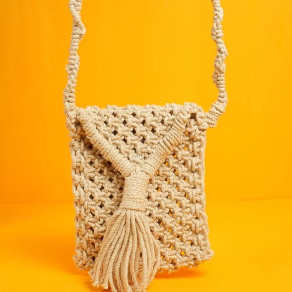 Macrame Mobile Sling Bag