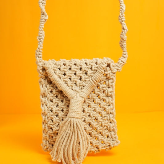 Macrame Mobile Sling Bag