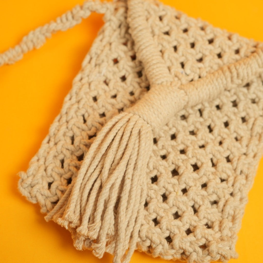 Macrame Mobile Sling Bag
