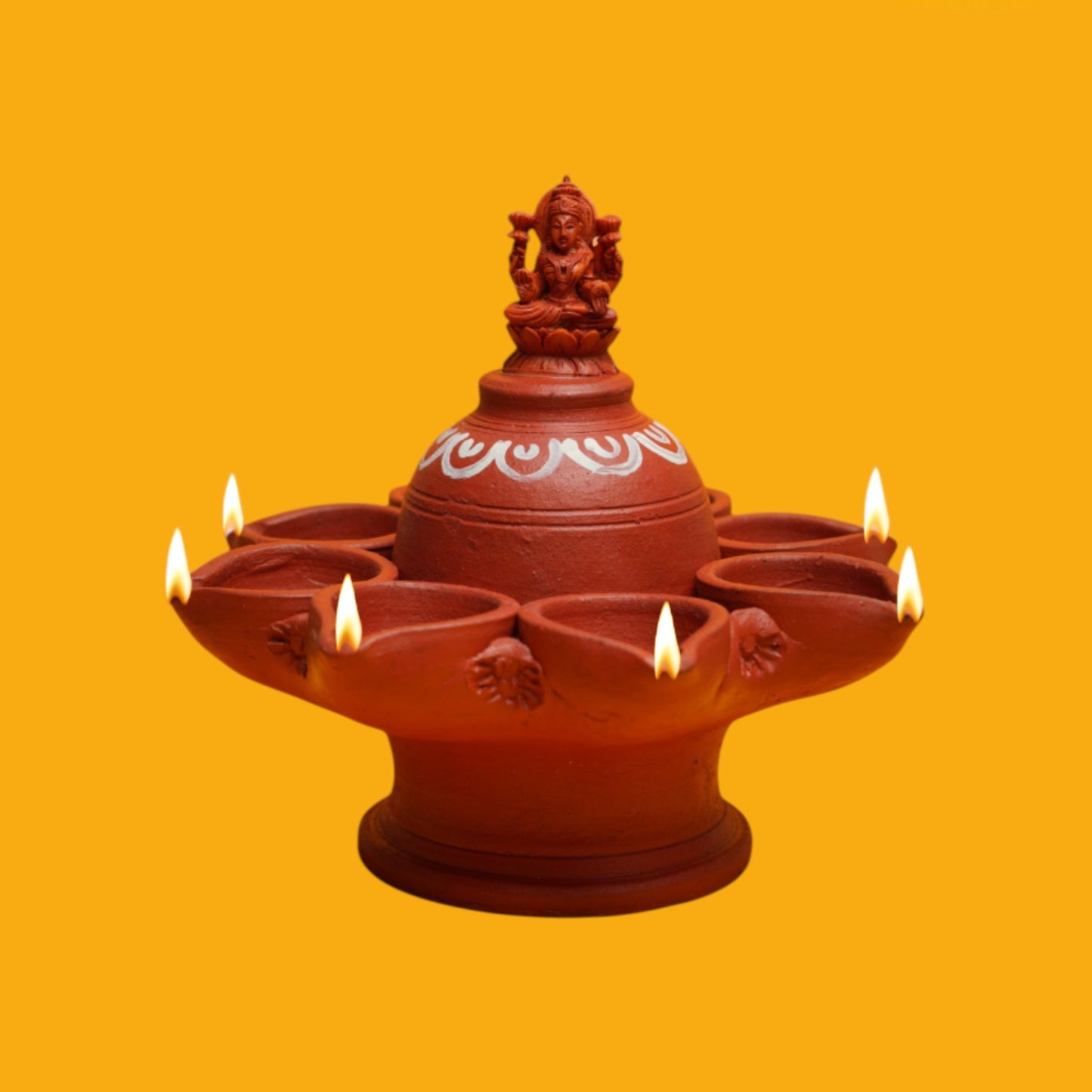 Astalaxmi Deepa  (Set of 2pc)