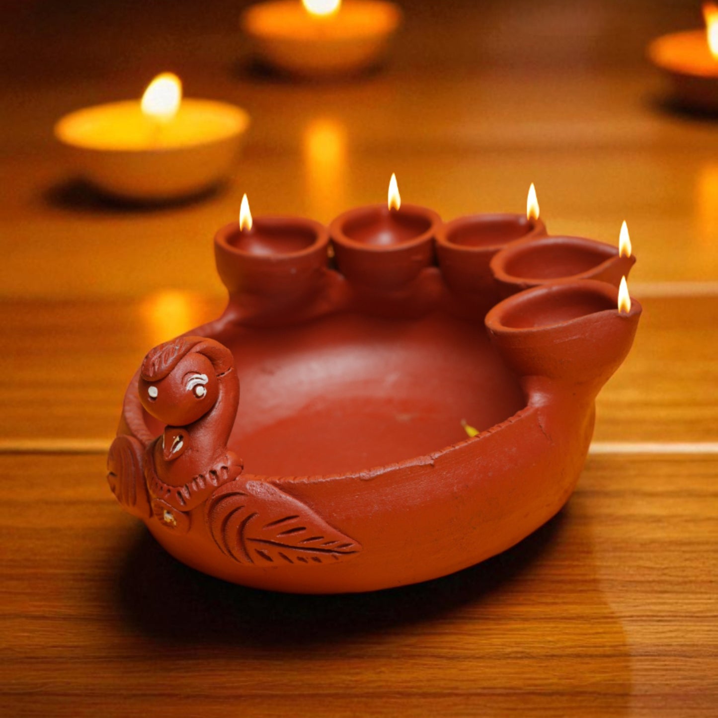 Pancha Hamsa Deepa (Set of 2Pc)