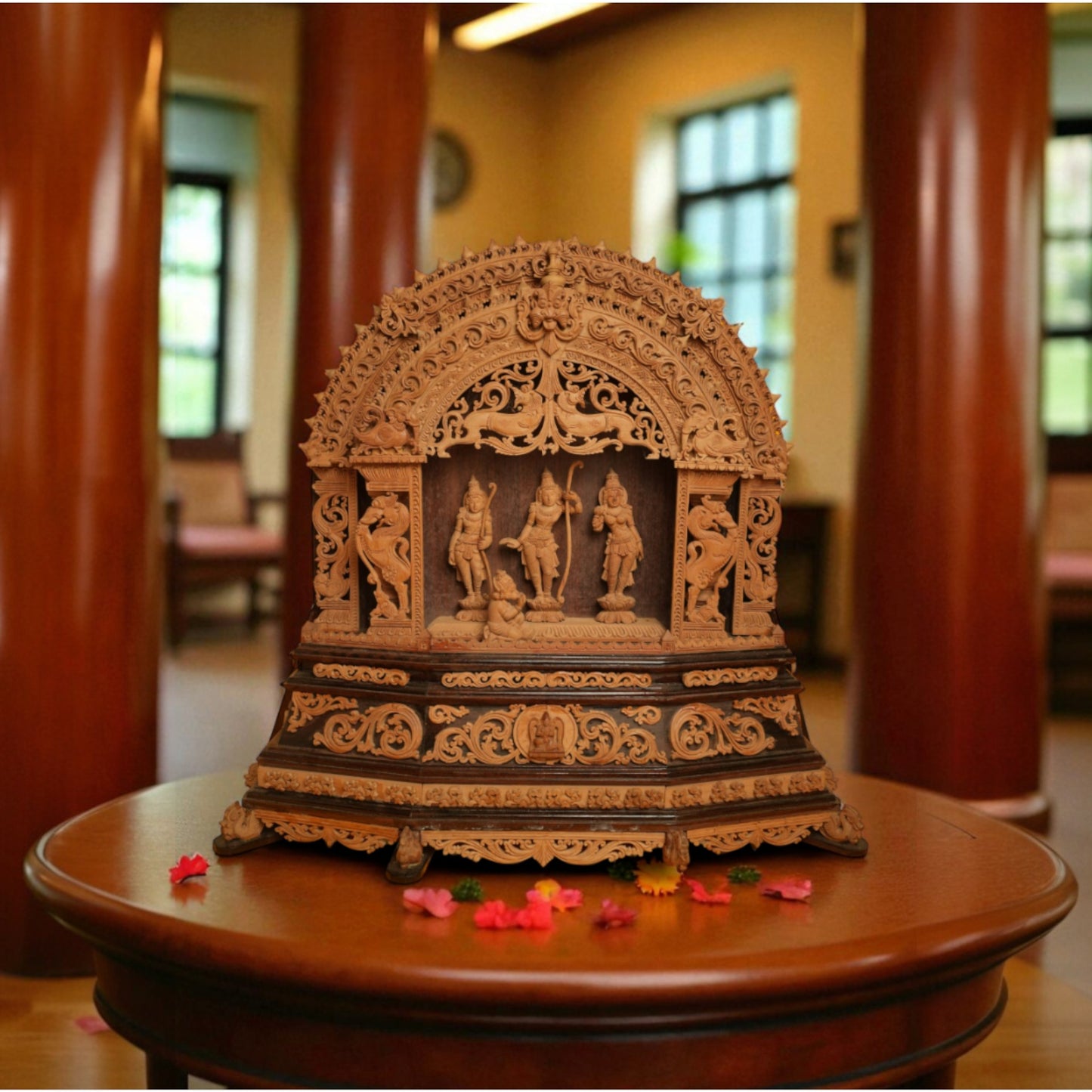 Shivani wood Rama Laxmana Seetha