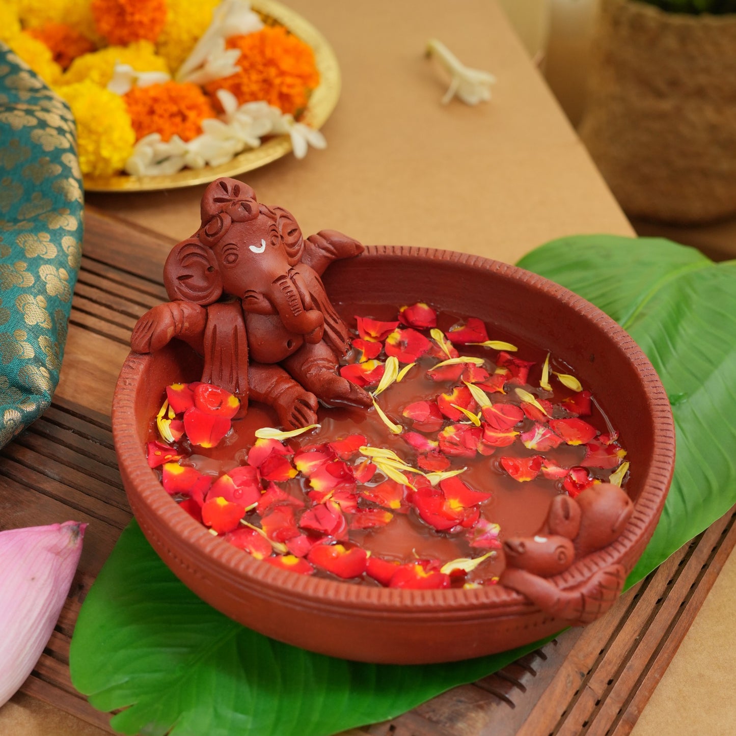 Boat Ganesha (Set of 2pc)