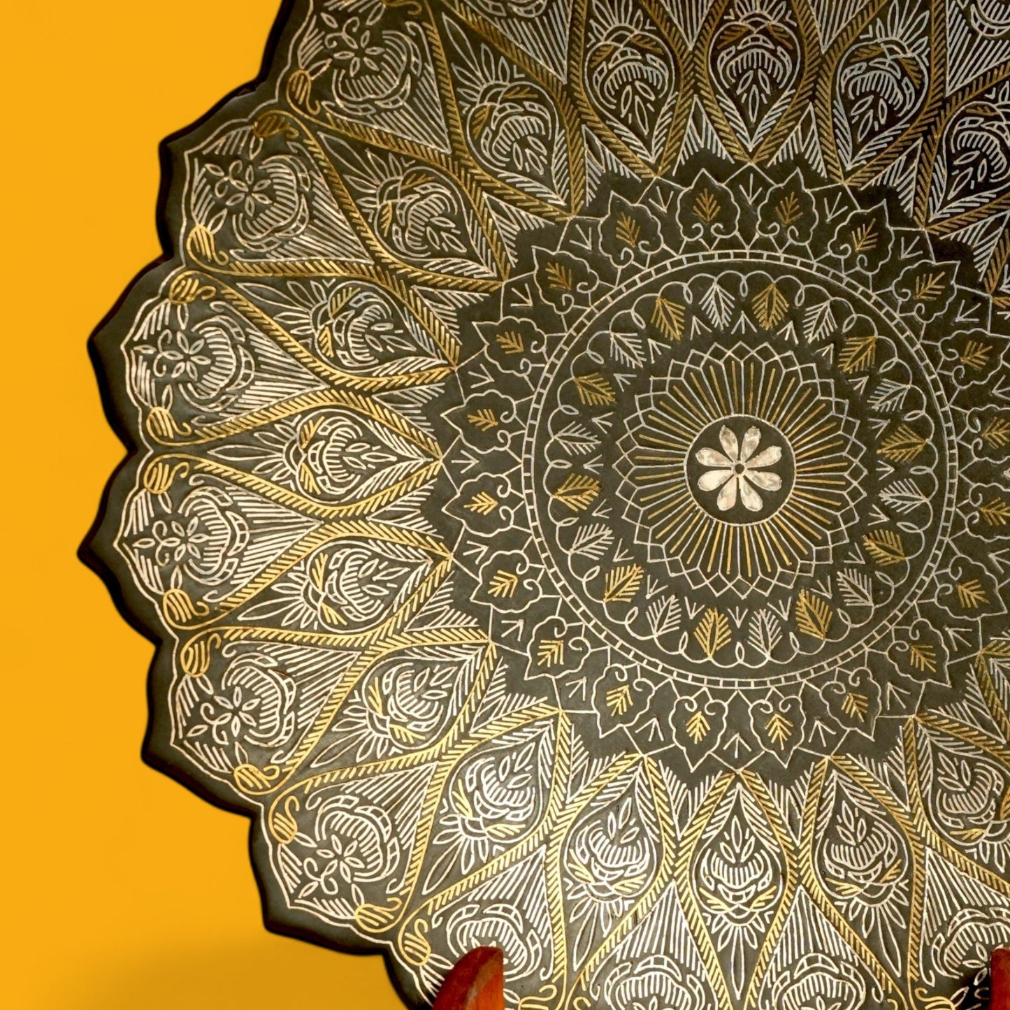 Plate Kangoora Bidari Art