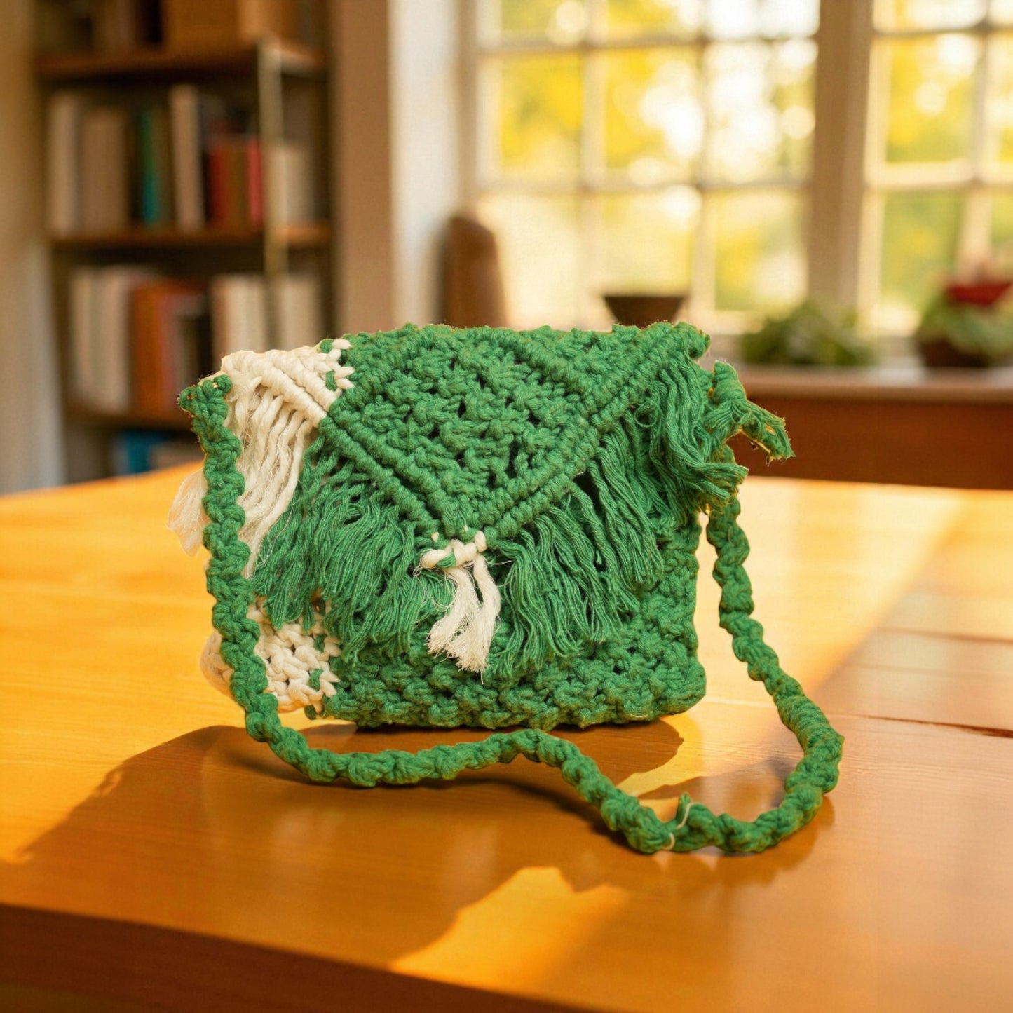 Green Sling Bag