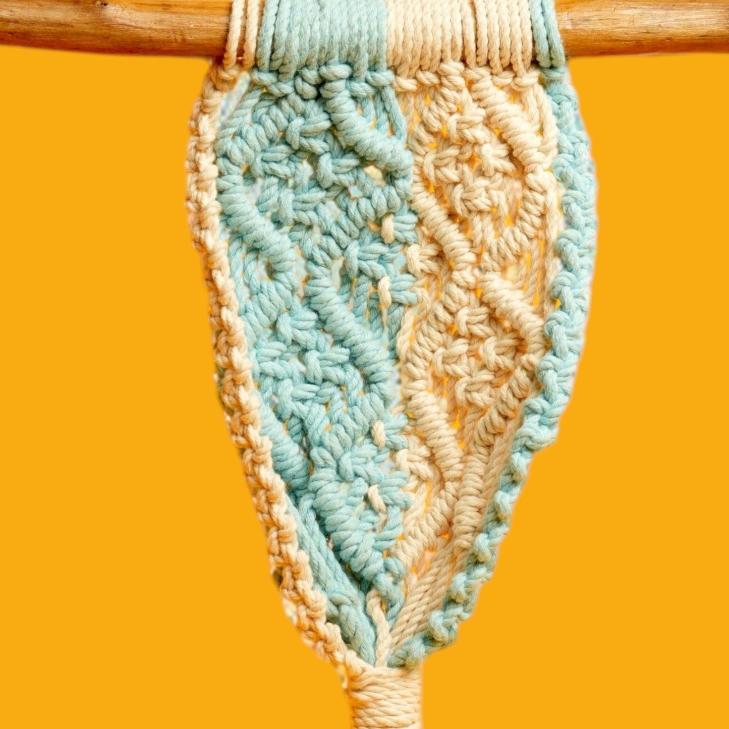Blue Macrame wall hanging (Set of 2pc)