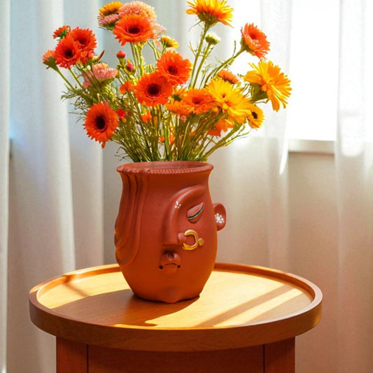 Ladies Face Pot (Set of 2pc)