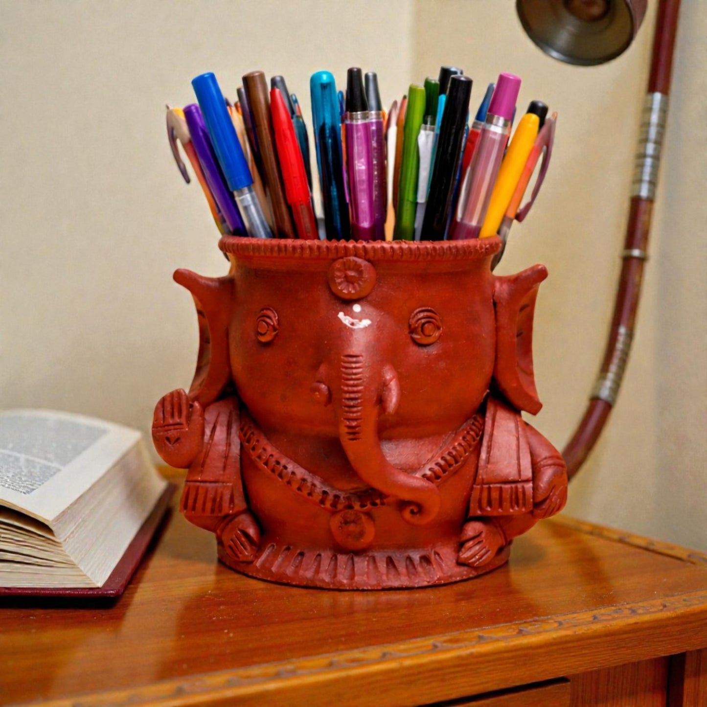 Ganesha Pen Stand (Set of 2pc)